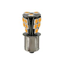 P21W 24/32V Ba15s 110lm 18xSMDx1CHIP LED CAN-BUS (ΦΟΥΝΤΟΥΚΙ) ΠΟΡΤΟΚΑΛΙ BLISTER​ LAMPA - 1 TEM. Auto Moto Tyres 