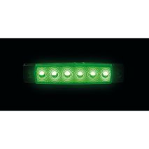 ΦΩΣ ΟΓΚΟΥ 9>32V 6 LED ΠΡΑΣΙΝΟ ΧΡΩΜΑ 95,6x19,8mm ΜΕ ΕΓΚΡΙΣΗ ΤΥΠΟΥ E148 LAMPA -  1 Τεμ. Auto Moto Tyres 