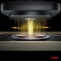 ΒΑΣΗ ΣΤΗΡΙΞΗΣ ΚΙΝΗΤΟΥ ΓΙΑ ΑΕΡΑΓΩΓΟ ΜΑΓΝΗΤΙΚΗ ΜΕ ΑΣΥΡΜΑΤΗ ΦΟΡΤΙΣΗ QUICK CHARGE QI2 15W 360° AMIO - 1 Τεμ. Auto Moto Tyres 