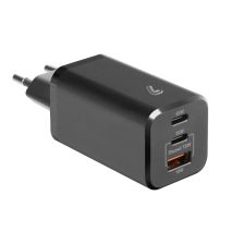 ΦΟΡΤΙΣΤΗΣ ΜΕ ΟΙΚΙΑΚΗ ΠΡΙΖΑ HOME ROCKET 65W 100/230V 65W ΜΕ 3 ΘΥΡΕΣ USB (USB-A+USB-Cx2) QUICK CHARGE LAMPA - 1 ΤΕΜ. Auto Moto Tyres 