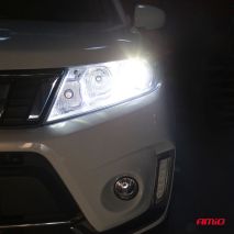 ΛΑΜΠΕΣ LED D2S/D2R/D4S/D4R 12/24V 6000K 9.000lm 50W X ALL IN ONE SERIES CAN-BUS (ΜΕ ΑΝΕΜΙΣΤΗΡΑΚΙ) AMIO - 2 ΤΕΜ. Auto Moto Tyres 