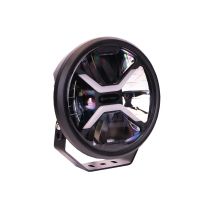 ΠΡΟΒΟΛΕΑΣ ΣΤΡΟΓΓΥΛΟΣ DRIVING LIGHT BLACK SERIES LED 12-48V 80W 5.700K 11.000lm 220mm mTECH -  1 ΤΕΜ. Auto Moto Tyres 