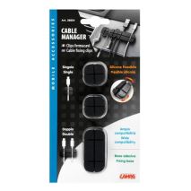 ΣΕΤ ΚΛΙΠ ΣΙΛΙΚΟΝΗΣ ΑΥΤΟΚΟΛΛΗΤΑ ΓΙΑ ΚΑΛΩΔΙΑ (2 ΜΟΝΑ ΚΑΙ 1 ΔΙΠΛΟ) - 3 ΤΕΜ. Auto Moto Tyres 