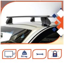 KIT ΜΕ ΜΠΑΡΕΣ ΟΡΟΦΗΣ ΓΙΑ ALFA ROMEO 166 4D 1998-2007 ΣΙΔΗΡΟΥ K39 (BSM112-K10) Auto Moto Tyres 