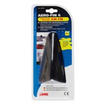 ΚΕΡΑΙΑ ΚΑΡΧΑΡΙΑΣ AERO-FIN 6 12V ΜΑΥΡΗ AM/FM ΜΕ ΕΝΙΣΧΥΤΗ ΣΗΜΑΤΟΣ 78x148x59mm Auto Moto Tyres 