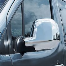 ΚΑΠΑΚΙΑ ΚΑΘΡΕΠΤΩΝ ΓΙΑ CITROEN BERLINGO II MVN 2008-2012 / PEUGEOT PARTNER II TEPEE MVN 2008 ΧΡΩΜΙΟ ΠΛΑΣΤΙΚΑ - 2ΤΕΜ. Auto Moto Tyres 