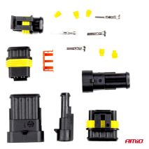 ΦΙΣ & ΒΥΣΜΑΤΑ ΚΑΛΩΔΙΩΝ 6 ΤΥΠΩΝ 12/24V ΑΡΣΕΝΙΚΑ ΚΑΙ ΘΗΛΥΚΑ ΣΕΤ ΑΜΙΟ - 352 ΤΕΜ. Auto Moto Tyres 