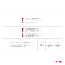 ΦΙΣ & ΒΥΣΜΑΤΑ ΚΑΛΩΔΙΩΝ 6 ΤΥΠΩΝ 12/24V ΑΡΣΕΝΙΚΑ ΚΑΙ ΘΗΛΥΚΑ ΣΕΤ ΑΜΙΟ - 352 ΤΕΜ. Auto Moto Tyres 