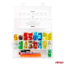 ΑΣΦΑΛΕΙΕΣ STANDARD/MICRO ΜΕ ΔΟΚΙΜΑΣΤΙΚΟ ΚΑΤΣΑΒΙΔΙ 6-24V & ΕΡΓΑΛΕΙΟ ΑΦΑΙΡΕΣΗΣ SET ΑΜΙΟ - 150 ΤΕΜ. Auto Moto Tyres 