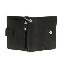 ΠΟΡΤΟΦΟΛΙ ΔΕΡΜΑΤΙΝΟ ΓΙΑ ΚΑΡΤΕΣ & ΧΡΗΜΑΤΑ BIKER WALLET ME 45cm ΑΛΥΣΙΔΑ RFID ΠΡΟΣΤΑΣΙΑ ΣΕ ΜΑΥΡΟ ΧΡΩΜΑ LAMPA - 1 Τεμ. Auto Moto Tyres 