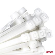 ΔΕΜΑΤΙΚΑ/ΔΕΤΙΚΑ ΚΑΛΩΔΙΩΝ TIE WRAP (ΤΑΙΡΑΠ) 2.5 x 150mm (ΛΕΥΚΟ)  ΑΜΙΟ - 100 ΤΕΜ. Auto Moto Tyres 