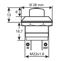 ΔΙΑΚΟΠΤΗΣ 12/24V - 10A Auto Moto Tyres 