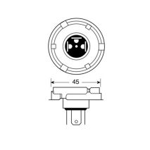 H5 ΛΑΜΠΑ ΑΛΟΓΟΝΟΥ 12V 60/55W Auto Moto Tyres 