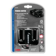 ΑΝΤΑΠΤΟΡΑΣ 2ΠΛΟΣ ΑΝΑΠΤΗΡΑ + 2USB 12/24V Auto Moto Tyres 