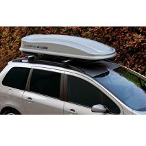 ΜΠΑΓΚΑΖΙΕΡΑ ΟΡΟΦΗΣ NORDRIVE BOX 530 LT ΑΣΗΜΙ ΧΡΩΜΑ ΜΕ ΓΥΑΛΙΣΤΕΡΗ ΥΦΗ - 1 ΤΕΜ. Auto Moto Tyres 