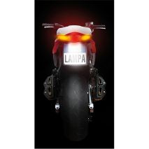 ΦΑΝΑΡΙ ΠΙΣΩ ΜΗΧΑΝΗΣ DEDON 12V 70 LED 4 ΧΡΗΣΕΩΝ (ΦΩΣ ΘΕΣΕΩΣ/STOP/ ΦΛΑΣ/ΦΩΣ ΠΙΝΑΚΙΔΑΣ)  -1ΤΕΜ. Auto Moto Tyres 