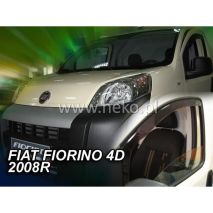ΑΝΕΜΟΘΡΑΥΣΤΕΣ ΓΙΑ FIAT FIORINO / QUBO 4D/5D 2008-2020 / PEUGEOT BIPPER / CITROEN NEMO ΖΕΥΓΑΡΙ VAN ΑΠΟ ΕΥΚΑΜΠΤΟ ΦΙΜΕ ΠΛΑΣΤΙΚΟ HEKO - 2 ΤΕΜ. Auto Moto Tyres 