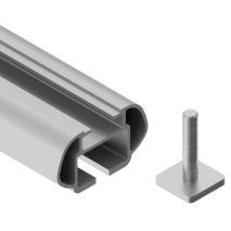 KIT ΜΕ ΜΠΑΡΕΣ ΟΡΟΦΗΣ ΓΙΑ SKODA RAPID SPACEBACK 5D 2013> ΑΛΟΥΜΙΝΙΟΥ & ΜΠΑΓΚΑΖΙΕΡΑ BOX 430 LT (ΛΕΥΚΗ-ΑΣΠΡΗ/ΓΥΑΛΙΣΤΕΡΗ) NORDRIVE Auto Moto Tyres 