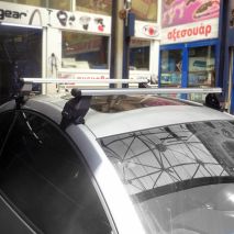 KIT ΜΕ ΜΠΑΡΕΣ ΟΡΟΦΗΣ ΓΙΑ VW BEETLE 3D 1998+ ΑΛΟΥΜΙΝΙΟΥ TEMA MENABO (AL1-3360-FIX016G)-2 ΤΕΜ. Auto Moto Tyres 