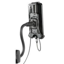 ΒΑΣΗ ΚΙΝΗΤΟΥ ΓΙΑ ΤΗΝ ΥΠΟΔΟΧΗ ΑΝΑΠΤΗΡΑ ΜΕ 2 ΘΥΡΕΣ USB 3A 12/24V 120-170mm (ΕΥΚΑΜΠΤΟΣ ΒΡΑΧΙΟΝΑΣ 20cm ) LAMPA - 1 ΤΕΜ. Auto Moto Tyres 