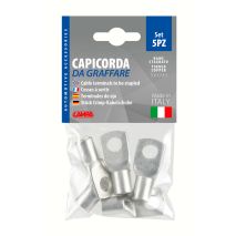 ΑΚΡΟΔΕΚΤΕΣ ΚΑΛΩΔΙΩΝ ΜΠΑΤΑΡΙΑΣ 50mm²  ΜΕ ΤΡΥΠΑ 10mm 5ΤΕΜ Auto Moto Tyres 