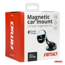 ΒΑΣΗ ΣΤΗΡΙΞΗΣ ΚΙΝΗΤΟΥ ΓΙΑ ΤΖΑΜΙ/ΤΑΜΠΛΟ ΜΑΓΝΗΤΙΚΗ ΜΕ ΑΣΥΡΜΑΤΗ ΦΟΡΤΙΣΗ QUICK CHARGE 2A MAX15W MY MAG AMIO - 1 Τεμ. Auto Moto Tyres 