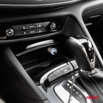 ΦΟΡΤΙΣΤΗΣ ΑΝΑΠΤΗΡΑ 12/24V ΜΕ 1 ΘΥΡΑ USB-C 20W 5V/3AQC ΤΑΧΕΙΑΣ ΦΟΡΤΙΣΗΣ ΛΕΥΚΟΣ AMIO - 1 Τεμ. Auto Moto Tyres 