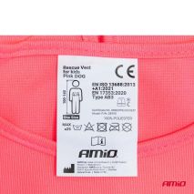 ΓΙΛΕΚΟ ΑΝΑΚΛΑΣΤΙΚΟ ΕΚΤΑΚΤΗΣ ΑΝΑΓΚΗΣ ΓΙΑ ΠΑΙΔΙΑ 5-14 ΧΡΟΝΩΝ ΣΚΥΛΟΣ ΡΟΖ AMIO - 1 τεμ. Auto Moto Tyres 