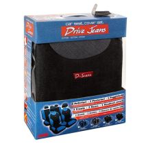 ΚΑΛΥΜΜΑΤΑ ΚΑΘΙΣΜΑΤΩΝ "DRIVE-JEANS" ΣΕΤ - ΓΚΡΙ Auto Moto Tyres 