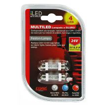ΛΑΜΠΑΚΙ ΠΛΑΦΟΝΙΕΡΑΣ 24V 4 LED (SV8,5-8) Auto Moto Tyres 