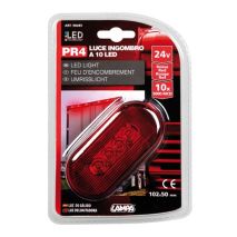 ΦΩΣ ΦΟΡΤΗΓΟΥ 10LED ΚΟΚΚΙΝΟ 24V 103mm Auto Moto Tyres 