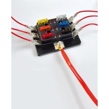 ΔΙΑΝΕΜΗΤΗΣ ΑΣΦΑΛΕΙΟΘΗΚΗ 12/24V 1 ΕΣΟΔΟ - 6 ΕΞΟΔΟΙ Auto Moto Tyres 