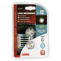 Φώτα Ογκου Φορτηγού 24V 1 Led 2τεμ Λευκά F-12 Auto Moto Tyres 