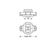 PSX24W 12V 24W 310lm PG20-7 4.100K BLU-XE 2τεμ. σε κουτί Auto Moto Tyres 