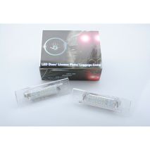 ΦΩΤΑ ΠΙΝΑΚΙΔΑΣ LED PORSCHE MTECH - 2 ΤΜΧ. Auto Moto Tyres 