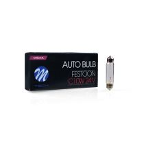 ΛΑΜΠΑΚΙΑ ΠΛΑΦΟΝΙΕΡΑΣ 10W 24V SV8,5 41mm STANDARD ΑΛΟΓΟΝΟΥ 10ΤΕΜ. M-TECH Auto Moto Tyres 