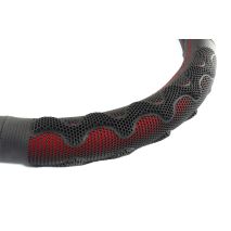 ΚΑΛΥΜΜΑ ΤΙΜΟΝΙΟΥ 37/39CM SWC-25 ΜΑΥΡΟ/ΚΟΚΚΙΝΟ Auto Moto Tyres 