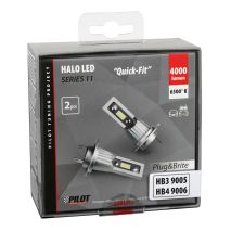 HB3/HB4 12/24V 6.500K 2.000lm 15W 6LED SEOUL CSP-Y19chips HALO LED SERIE 11 PLUG & BRITE 2ΤΕΜ. Auto Moto Tyres 
