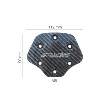 ΚΑΠΑΚΙ ΚΑΤΑΡΓΗΣΗΣ ΚΟΡΝΑΣ REAL CARBON 90x112mm ΓΙΑ ΤΙΜΟΝΙΑ 6ΤΡΥΠΑ ΑΓΩΝΙΣΤΙΚΟΥ ΤΥΠΟΥ Auto Moto Tyres 