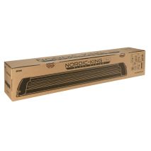 ΒΑΣΗ ΣΚΙ ΟΡΟΦΗΣ 6 ΖΕΥΓΑΡΙΑ ΣΚΙ /4 SNOWBOARD ΑΛΟΥΜΙΝΙΟΥ ΜΑΥΡΗ ΜΕ ΚΛΕΙΔΙ NORDIC-KING EVO NK-60 80cm Auto Moto Tyres 