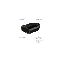 ΑΚΡΟ (ΜΠΟΥΚΑ) ΕΞΑΤΜΙΣΗΣ ΟΒΑΛ ΜΑΥΡΗ 135x75mm ΜΗΚΟΣ:215mm /ΔΙΑΜΕΤΡΟ ΣΩΛΗΝΑ 37-60mm TRX16N SIMONI RACING - 1 TEM. Auto Moto Tyres 