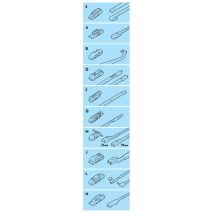 ΥΑΛΟΚΑΘΑΡΙΣΤΗΡΑΣ GRAN PREE SPEED MULTI-FIT ΜΕ 10 ΑΝΤΑΠΤΟΡΕΣ 65CM 26'' LAMPA - 1 TEM. Auto Moto Tyres 