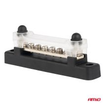 ΜΠΑΡΑ ΚΑΛΩΔΙΩΝ / ΤΕΡΜΑΤΙΚΟ 6 ΘΕΣΕΩΝ M6 max 48V  AMIO - 1 Τεμ. Auto Moto Tyres 