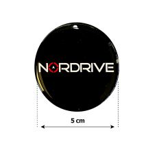 NORDRIVE ΑΥΤΟΚΟΛΛΗΤΑ ΖΑΝΤΩΝ 5 cm ΛΕΥΚΟ/ΜAYΡO/KOKKINO ΣΜΑΛΤΟΥ - 4 ΤΕΜ. Auto Moto Tyres 
