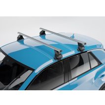 ΜΠΑΡΕΣ ΟΡΟΦΗΣ ΑΛΟΥΜΙΝΙΟΥ OMEGA MEDIUM 112 cm ΜΕ ΚΑΠΑΚΙΑ ΣΕ ΑΣΗΜΙ ΧΡΩΜΑ ΓΙΑ ΑΠΛΗ ΟΡΟΦΗ MENABO - 2 ΤΕΜ. Auto Moto Tyres 