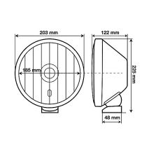 ΠΡΟΒΟΛΕΑΣ X-TRE 12/24V H1 55W+T4W Auto Moto Tyres 