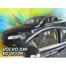 ΑΝΕΜΟΘΡΑΥΣΤΕΣ ΓΙΑ VOLVO S80 4D 2006+/ VOLVO V70 /XC 5D 2007-2016 ΖΕΥΓΑΡΙ ΑΠΟ ΕΥΚΑΜΠΤΟ ΦΙΜΕ ΠΛΑΣΤΙΚΟ HEKO - 2 ΤΕΜ. Auto Moto Tyres 