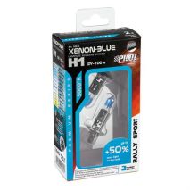 H1 12V 100W P14,5s XENON BLUE 5.000K +50% 2ΤΕΜ. Auto Moto Tyres 