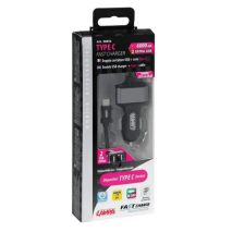 ΑΝΤΑΠΤΟΡΑΣ ΑΝΑΠΤΗΡΑ SILVER LINE 12/24V - 6000mA (2 USB ΚΑΙ ΚΑΛΩΔΙΟ ΦΟΡΤΙΣΗΣ TYPE C) - 150 cm  Auto Moto Tyres 