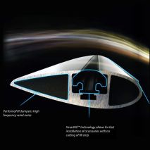 ΜΠΑΡΕΣ ΟΡΟΦΗΣ ΑΝΟΔΙΩΜΕΝΟΥ ΑΛΟΥΜΙΝΙΟΥ FLUSH BAR STANDARD YAKIMA 95 cm (ΑΣΗΜΙ ΧΡΩΜΑ/ΜΕ ΚΛΕΙΔΑΡΙΕΣ) ΓΙΑ ΟΛΕΣ ΤΙΣ ΟΡΟΦΕΣ - 2 ΤΕΜ. Auto Moto Tyres 